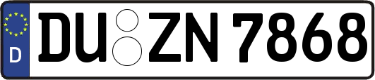 DU-ZN7868