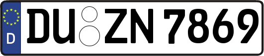 DU-ZN7869