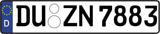 DU-ZN7883