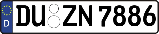 DU-ZN7886