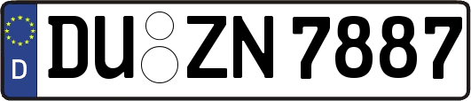 DU-ZN7887