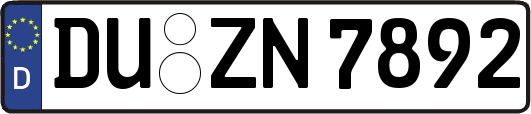 DU-ZN7892