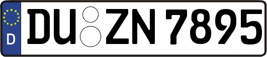DU-ZN7895