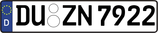 DU-ZN7922