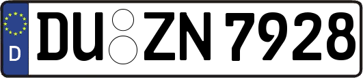 DU-ZN7928