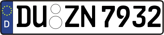 DU-ZN7932