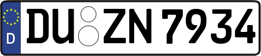 DU-ZN7934