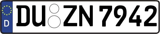 DU-ZN7942