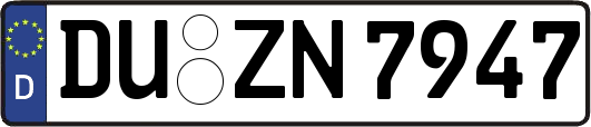 DU-ZN7947