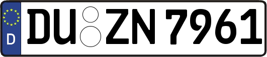 DU-ZN7961
