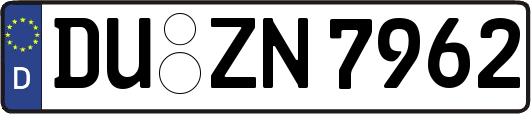 DU-ZN7962
