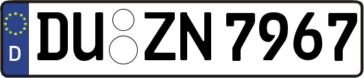 DU-ZN7967