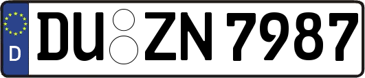 DU-ZN7987