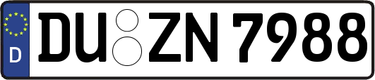 DU-ZN7988