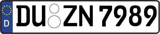DU-ZN7989