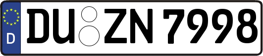 DU-ZN7998