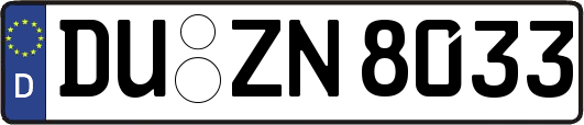DU-ZN8033