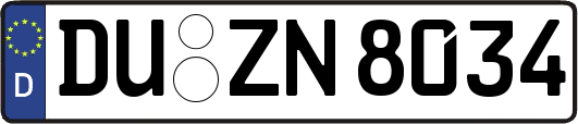 DU-ZN8034