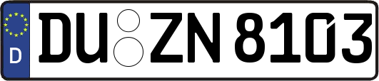 DU-ZN8103