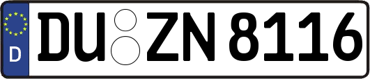 DU-ZN8116