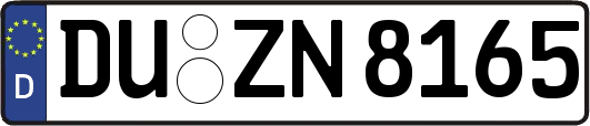 DU-ZN8165