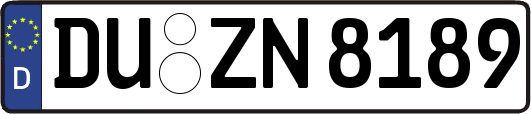DU-ZN8189