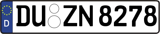 DU-ZN8278