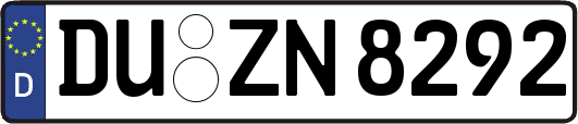 DU-ZN8292