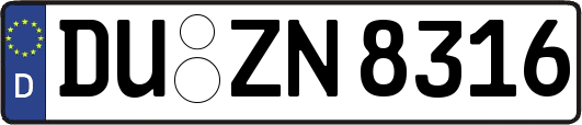 DU-ZN8316