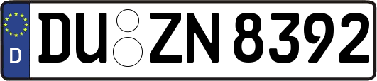 DU-ZN8392