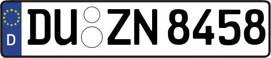 DU-ZN8458