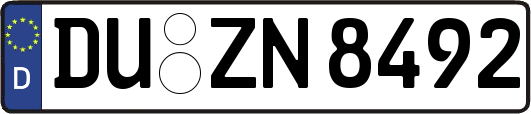 DU-ZN8492