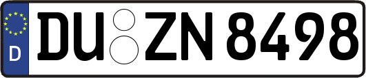 DU-ZN8498