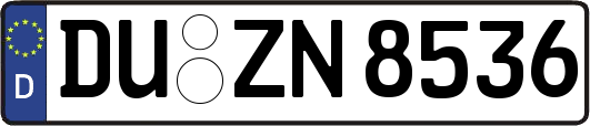 DU-ZN8536