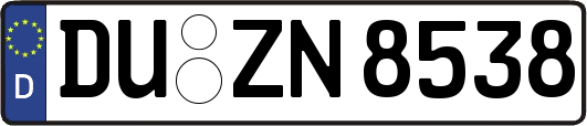 DU-ZN8538