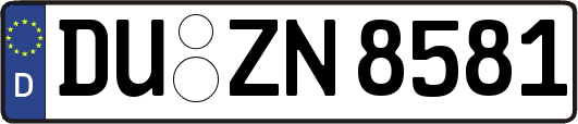 DU-ZN8581