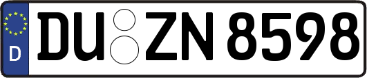 DU-ZN8598