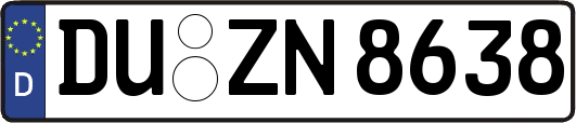 DU-ZN8638
