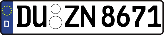 DU-ZN8671