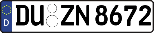 DU-ZN8672
