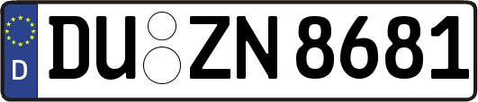 DU-ZN8681