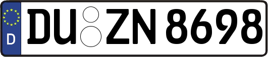 DU-ZN8698