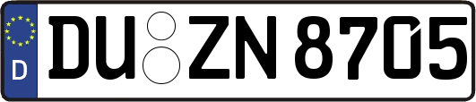 DU-ZN8705