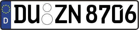 DU-ZN8706
