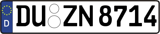 DU-ZN8714