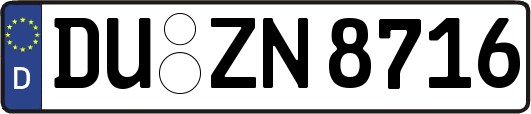 DU-ZN8716