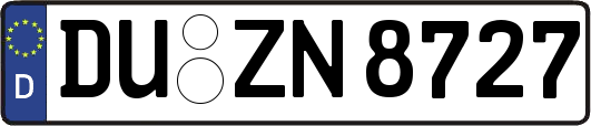 DU-ZN8727