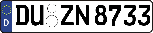 DU-ZN8733