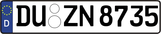 DU-ZN8735