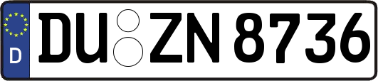 DU-ZN8736